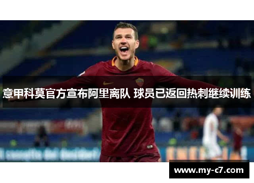 意甲科莫官方宣布阿里离队 球员已返回热刺继续训练