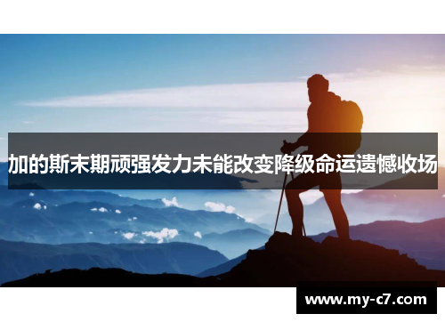 加的斯末期顽强发力未能改变降级命运遗憾收场